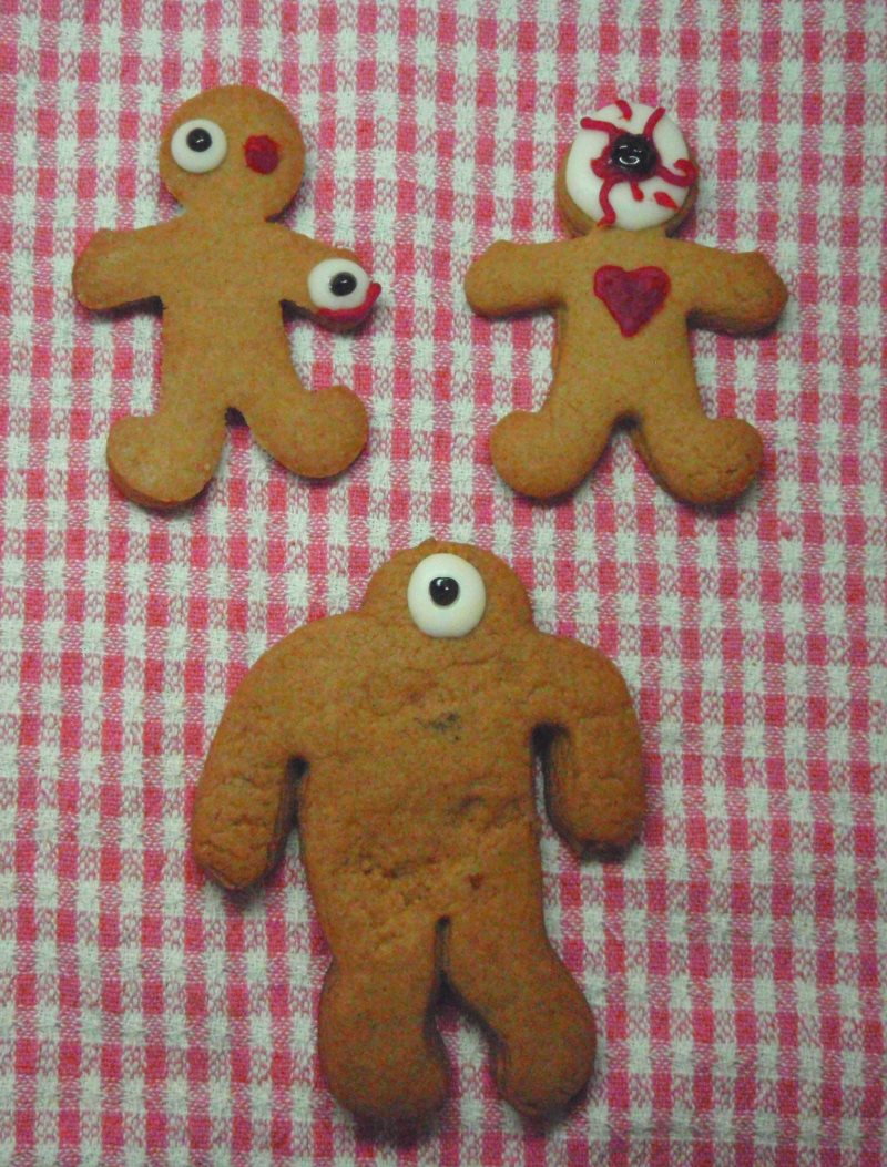 Gingerdead men biscuits