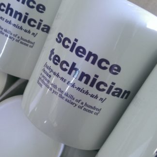 Dissection Connection science technician coffee mug at dissectionconnection.com.au